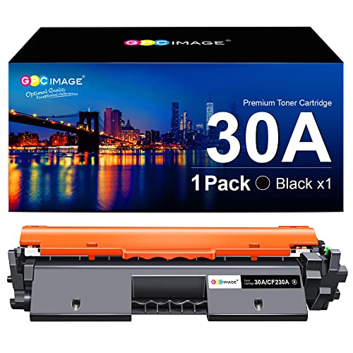 GPC IMAGE 30A Tonerkartusche Kompatible für HP CF230A 30X CF230X Toner für Laserjet Pro MFP M227fdw M203dw M203dn M203d M227sdn M227fdn M227d Drucker (Schwarz) von GPC IMAGE