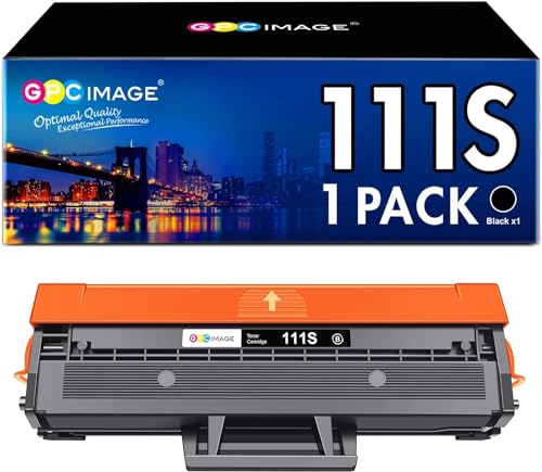 GPC IMAGE MLT-D111S Toner Kompatibel für Samsung MLT D111S D111L Druckerpatronen für Samsung Xpress M2070W M2026W M2026 M2070 M2070F M2070FW M2020 M2020W M2022 M2022W Laser Drucker (1er-Pack) von GPC IMAGE