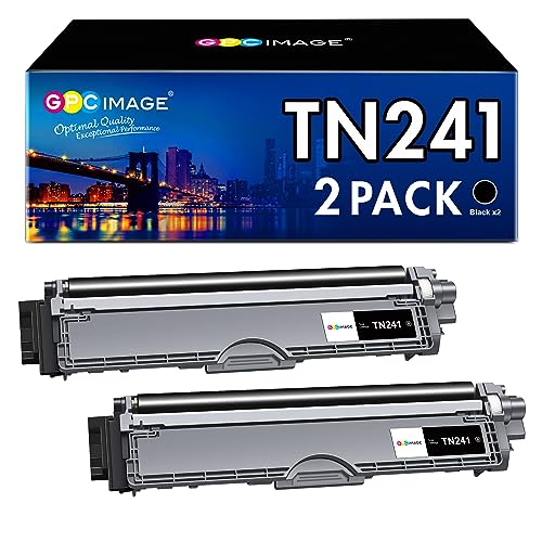 GPC IMAGE TN241 TN242, Kompatibel für Brother MFC 9332CDW DCP 9022CDW für Brother TN-241 TN-242BK Schwarz Toner HL-3142CW MFC-9142CDN MFC-9140CDN MFC-9342CDW DCP-9017CDW DCP-99020CDW von GPC IMAGE