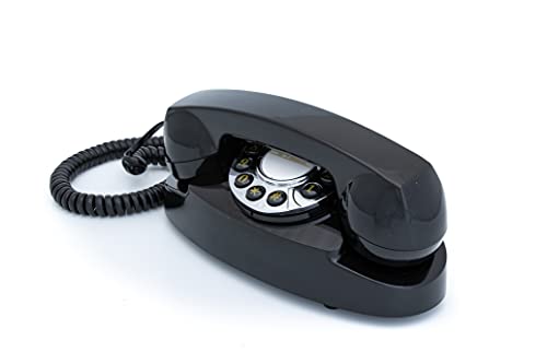 GPO Audrey Telefon mit Tasten, 1950er-Jahre-Design schwarz von GPO