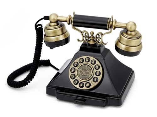 GPO Duke nostalgisches Vintage drucktastentelefon 1938SPUSH mit Textilschnur- Schwarz Bronze GPO Duke nostalgisches Vintage drucktastentelefon 1938SPUSH mit Textilschnur- Schwarz Bronze von GPO