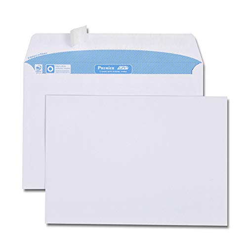 Briefumschläge, C5, 162 x 229, 90 g/m², mit Schutzstreifen, 500 Stück Briefumschläge, C5, 162 x 229, 90 g/m², mit Schutzstreifen, 500 Stück von GPV Premier