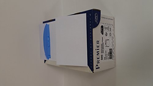 Briefumschläge, C6, 114 x 162, 90 g/m², mit Schutzstreifen, 500 Stück von GPV Premier