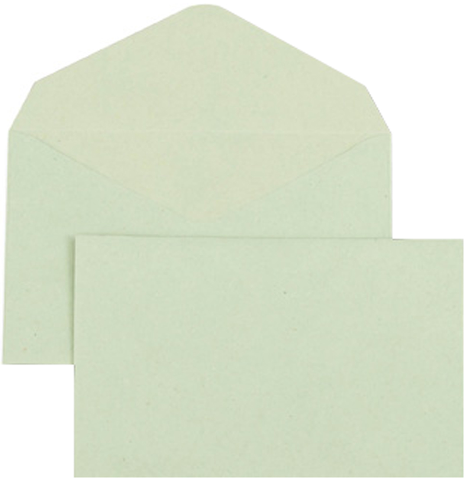 GPV Briefumschläge, 140 x 90 mm, grün, ungummiert von GPV