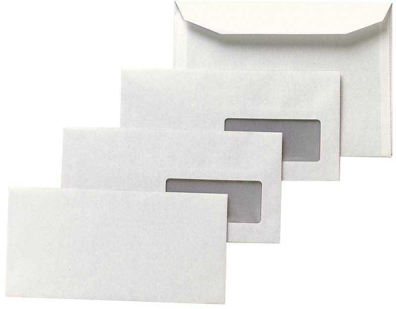 GPV Briefumschläge, C4, 229 x 324 mm, weiß, mit Fenster von GPV