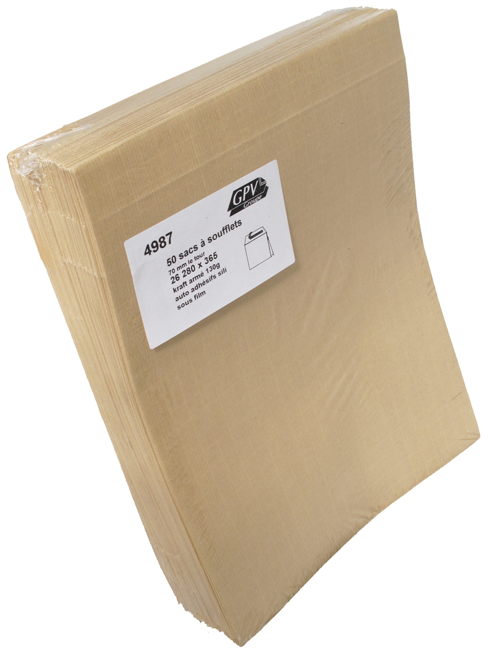 GPV Faltenversandtaschen, 340 x 465 mm, ohne Fenster GPV Faltenversandtaschen, 340 x 465 mm, ohne Fenster von GPV