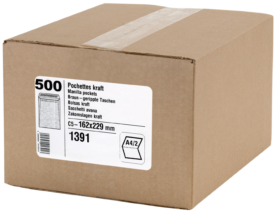 GPV Versandtaschen, C4, 229 x 324 mm, braun, Gewicht: 90 g GPV Versandtaschen, C4, 229 x 324 mm, braun, Gewicht: 90 g von GPV