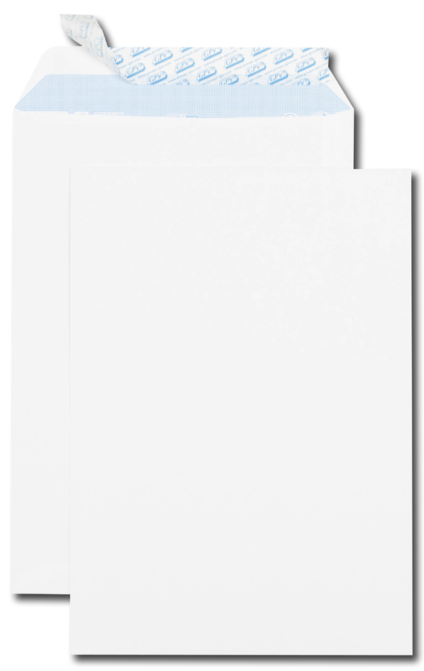 GPV Versandtaschen, C5, 162 x 229 mm, weiß, ohne Fenster von GPV