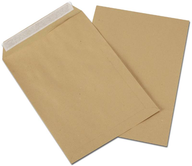 GPV Versandtaschen ECO, B5: 176 x 250 mm, braun, 90 g/qm von GPV
