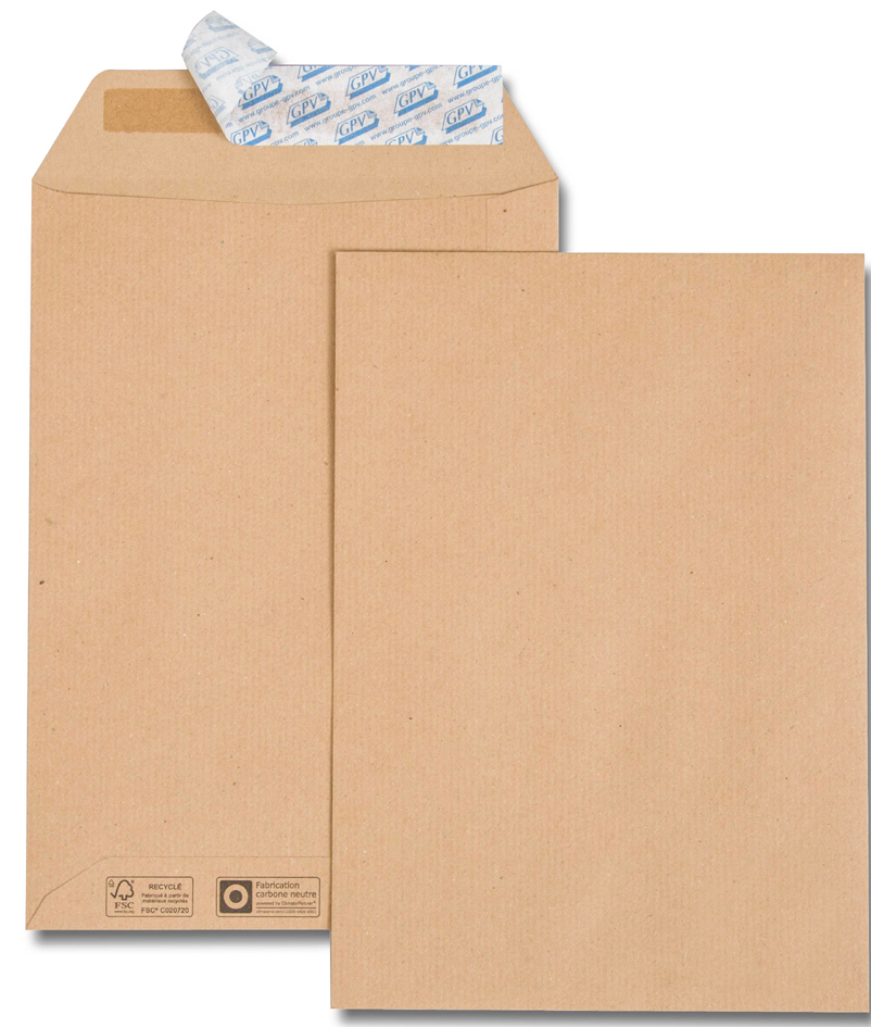 GPV Versandtaschen Green ECO, C5, 162 x 229 mm, braun GPV Versandtaschen Green ECO, C5, 162 x 229 mm, braun von GPV