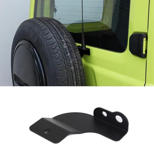 Heckklappe Ersatzreifen Radio Antennenhalterung Halterung für Suzuki Jimny 2019 2020 2021 2022 2023 2024 JB74 JB64 JB43 Autozubehör Metall Schwarz Heckklappe Ersatzreifen Radio Antennenhalterung Halterung für Suzuki Jimny 2019 2020 2021 2022 2023 2024 JB74 JB64 JB43 Autozubehör Metall Schwarz von GQDGCU