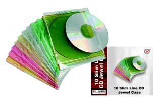 CD Leerhüllen - Slimline10 CD Leerhüllen von GR KABEL