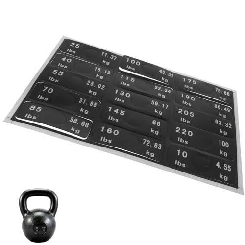 GRADENEVE 1 Blatt Fitnessgeräte Etiketten, Gewichtaufkleber Für Fitnessstudio Geräte, Gewichtheber Aufkleber, Gewichtheber Aufkleber, Gewichtheber Aufkleber, Gewichtheber Aufkleber, GRADENEVE 1 Blatt Fitnessgeräte Etiketten, Gewichtaufkleber Für Fitnessstudio Geräte, Gewichtheber Aufkleber, Gewichtheber Aufkleber, Gewichtheber Aufkleber, Gewichtheber Aufkleber, von GRADENEVE