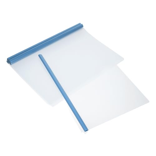 GRADENEVE 10 Stück Ordner Buchhülle Berichtsmappe Dokumentenschutzhülle Kunststoff Berichtshüllen Kunststoff Dokumentenmappen Klemmmappe Lebenslaufhülle Lebenslaufmappe Kunststoffhüllen Für von GRADENEVE