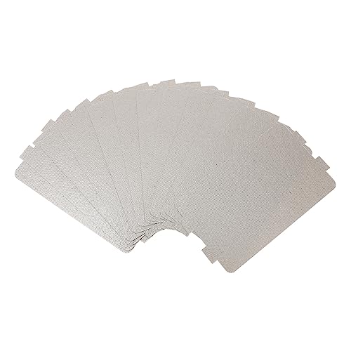 GRADENEVE Glimmerplattenblätter Für Die Mikrowelle 12er-pack Ersatz-glimmerplatten Für Die Mikrowelle Gemüsefach Materialgröße 11 6 X 6 5 Cm GRADENEVE Glimmerplattenblätter Für Die Mikrowelle 12er-pack Ersatz-glimmerplatten Für Die Mikrowelle Gemüsefach Materialgröße 11 6 X 6 5 Cm von GRADENEVE