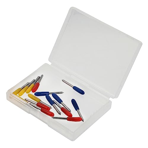 GRADENEVE 15-teiliges Ersatzschneider-graviermaschinen-schneidwerkzeug Für Vinyl Stoff Papier Aufkleber Leder GRADENEVE 15-teiliges Ersatzschneider-graviermaschinen-schneidwerkzeug Für Vinyl Stoff Papier Aufkleber Leder von GRADENEVE