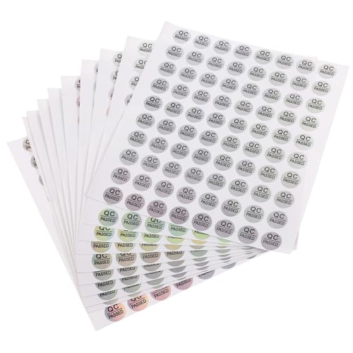 GRADENEVE 1600 Stück Pass Tag Qc Passed Tags Typing Sticker Für Lange Nägel Manipulationssichere Aufkleber Passed Sticker Für Qualitätstest Qc Code Etiketten Qualitätstest Aufkleber Passed GRADENEVE 1600 Stück Pass Tag Qc Passed Tags Typing Sticker Für Lange Nägel Manipulationssichere Aufkleber Passed Sticker Für Qualitätstest Qc Code Etiketten Qualitätstest Aufkleber Passed von GRADENEVE