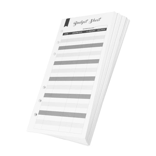GRADENEVE 60 Stück Budgetkarten Planer Einlagen, Budgetvorrat, Bargeldumschlag Tracker, Budgetordner, Budgetplaner, Haushaltsbudgetpapier, Tagesbudgetpapier, Home Office Bedarf, Planzubehör GRADENEVE 60 Stück Budgetkarten Planer Einlagen, Budgetvorrat, Bargeldumschlag Tracker, Budgetordner, Budgetplaner, Haushaltsbudgetpapier, Tagesbudgetpapier, Home Office Bedarf, Planzubehör von GRADENEVE