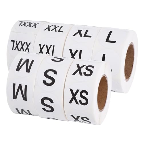GRADENEVE 7 Rollen T Shirt Größenaufkleber Größenaufkleber Für Kleidung Größenaufkleber Für Kleidung Kleidungsgrößenetiketten Runde Kleidungsaufkleber Etiketten Klebegrößenaufkleber GRADENEVE 7 Rollen T Shirt Größenaufkleber Größenaufkleber Für Kleidung Größenaufkleber Für Kleidung Kleidungsgrößenetiketten Runde Kleidungsaufkleber Etiketten Klebegrößenaufkleber von GRADENEVE
