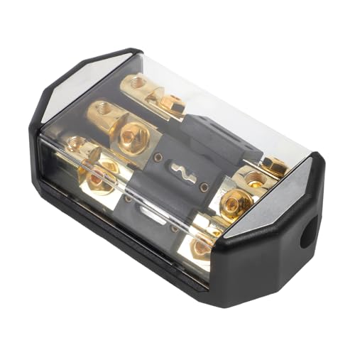 GRADENEVE Auto Audio Sicherungskasten, Verteilerblock, Auto Audio Verstärker Sicherungsblock, Verstärker Sicherungshalter, Auto Audio Sicherungshalter, Verstärker Sicherungsblock, von GRADENEVE