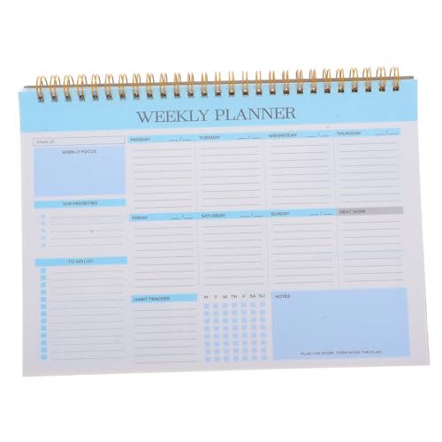 GRADENEVE Wochenplaner Kalender Wöchentlicher To Do Planer Undatierter Planer Wöchentliches Und Monatliches Aufgabennotizbuch Essensplanung Notizblock Arbeitsplaner Wöchentlicher GRADENEVE Wochenplaner Kalender Wöchentlicher To Do Planer Undatierter Planer Wöchentliches Und Monatliches Aufgabennotizbuch Essensplanung Notizblock Arbeitsplaner Wöchentlicher von GRADENEVE