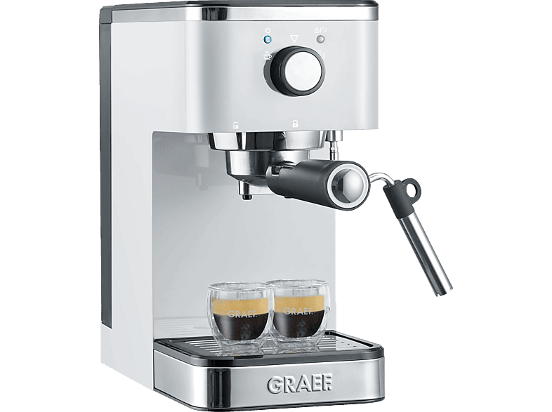 GRAEF ES 401 Salita Espressomaschine Weiß von GRAEF