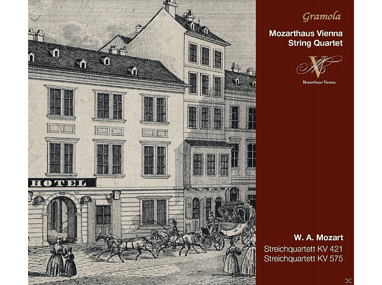 Mozarthaus Vienna String Quartet - Streichquartette KV 421+575 (CD) von GRAMOLA
