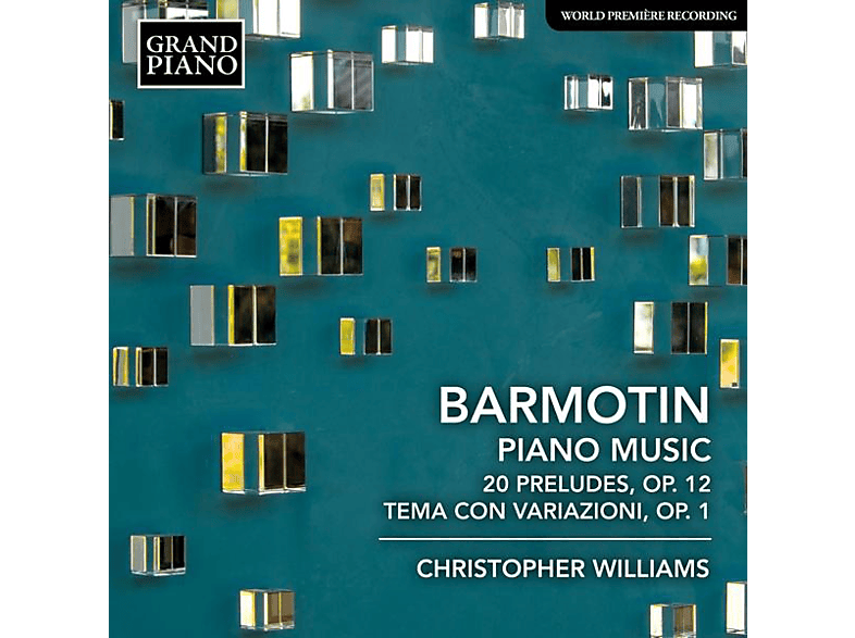 Christopher Williams - Piano Music: 20 Preludes, Op. 12 Tema Con Variazioni, 1 (CD) von GRAND PIAN