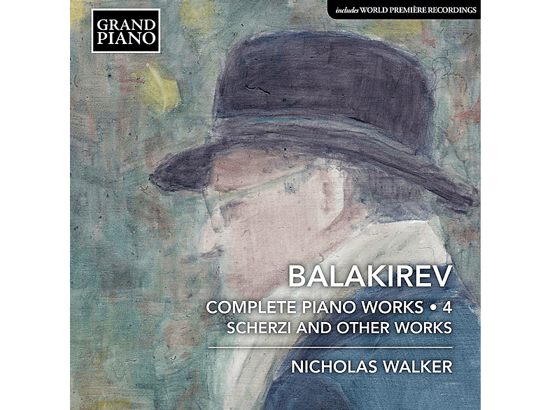 Nicholas Walker - Klavierwerke Vol.4 (CD) von GRAND PIAN