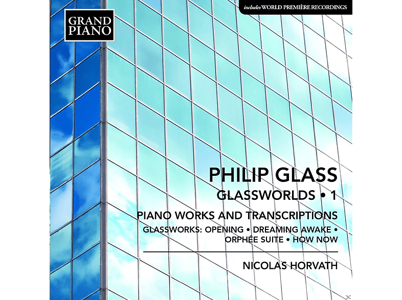Nicolas Horvath - Glassworlds: Klavierwerke Vol.1 (CD) von GRAND PIAN