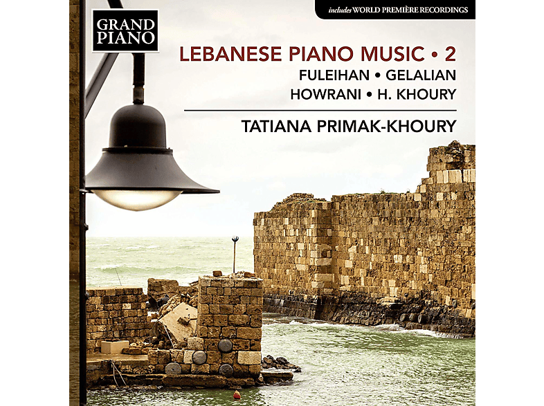 Tatiana Primak-khoury - Lebanesische Klaviermusik (CD) von GRAND PIAN