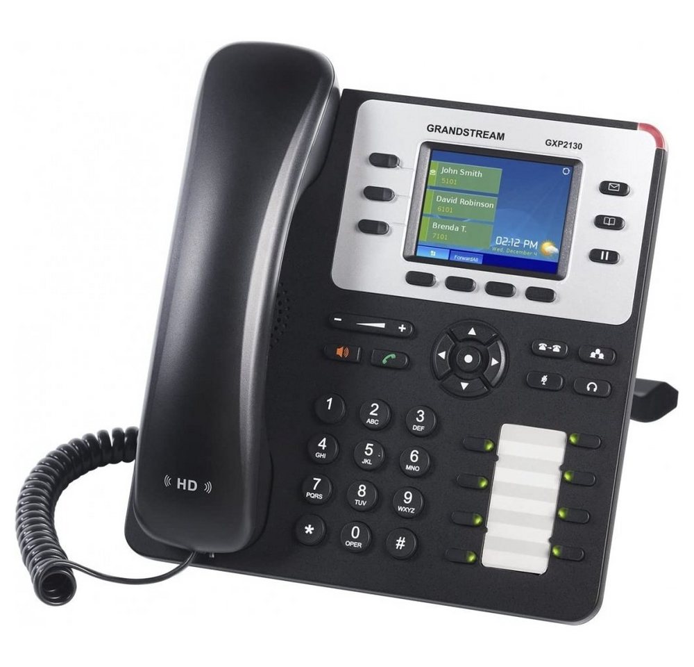 GRANDSTREAM GXP-2130 - Telefon - schwarz Konferenztelefon (Bluetooth) von GRANDSTREAM