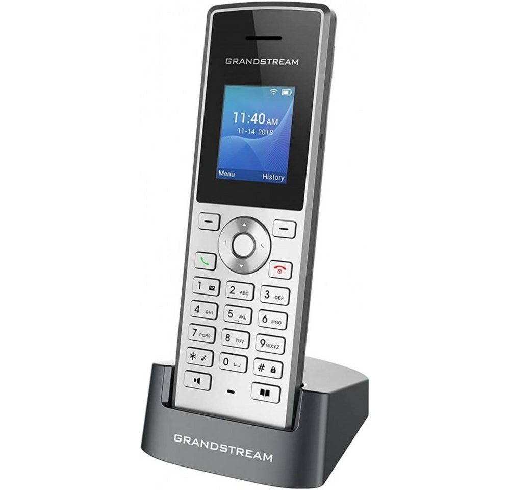 GRANDSTREAM WP810 Wifi - IP Telefon - Handset - grau Schnurloses Mobilteil von GRANDSTREAM