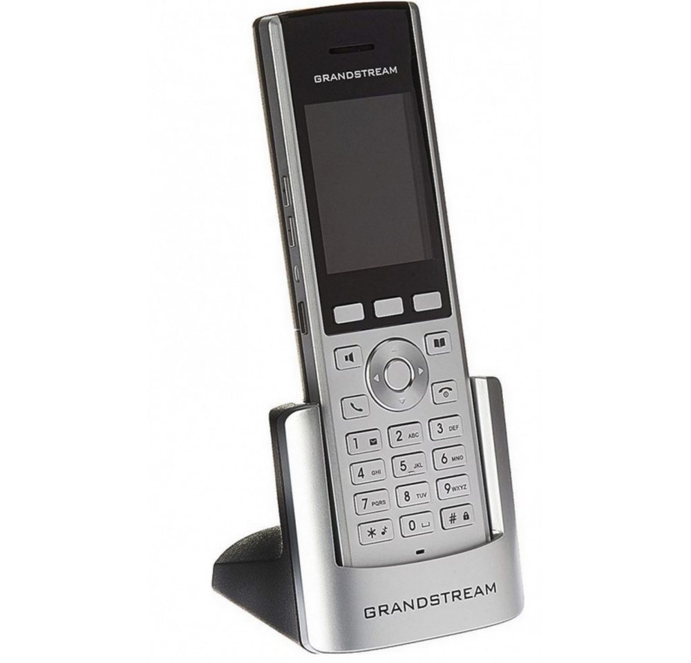 GRANDSTREAM WP820 VoIP-Telefon - Festnetztelefon - schwarz/grau Festnetztelefon (Bluetooth) von GRANDSTREAM