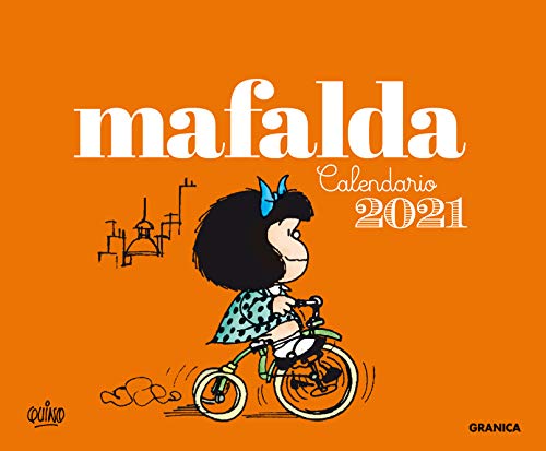 GRANICA Kalender 2021 Mafalda Schreibtisch - Orange (ohne Box) von GRANICA