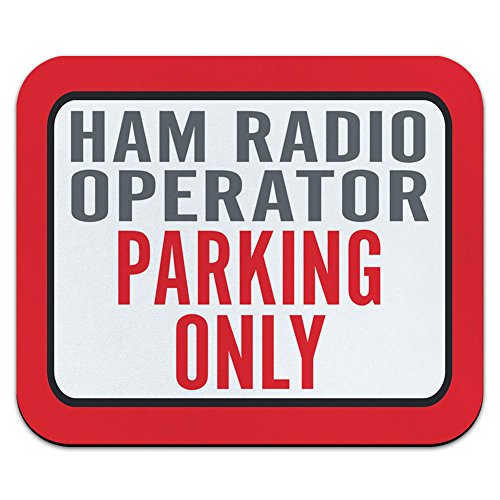 HAM Radio Operator Parking Only Mauspad Mauspad von GRAPHICS & MORE