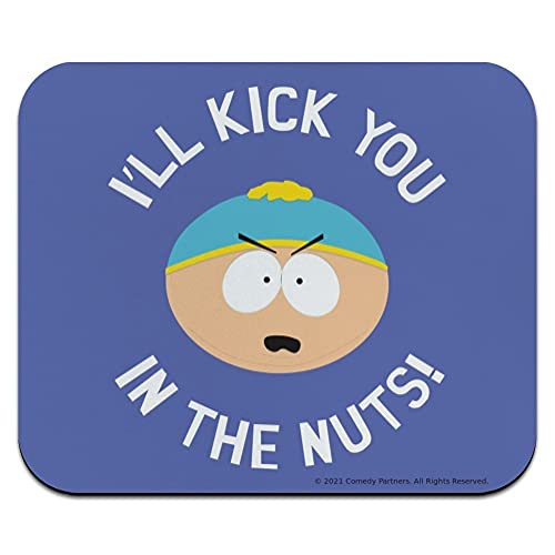 South Park Cartman Kick You in The Nuts Low Profile dünnes Mauspad Mauspad von GRAPHICS & MORE