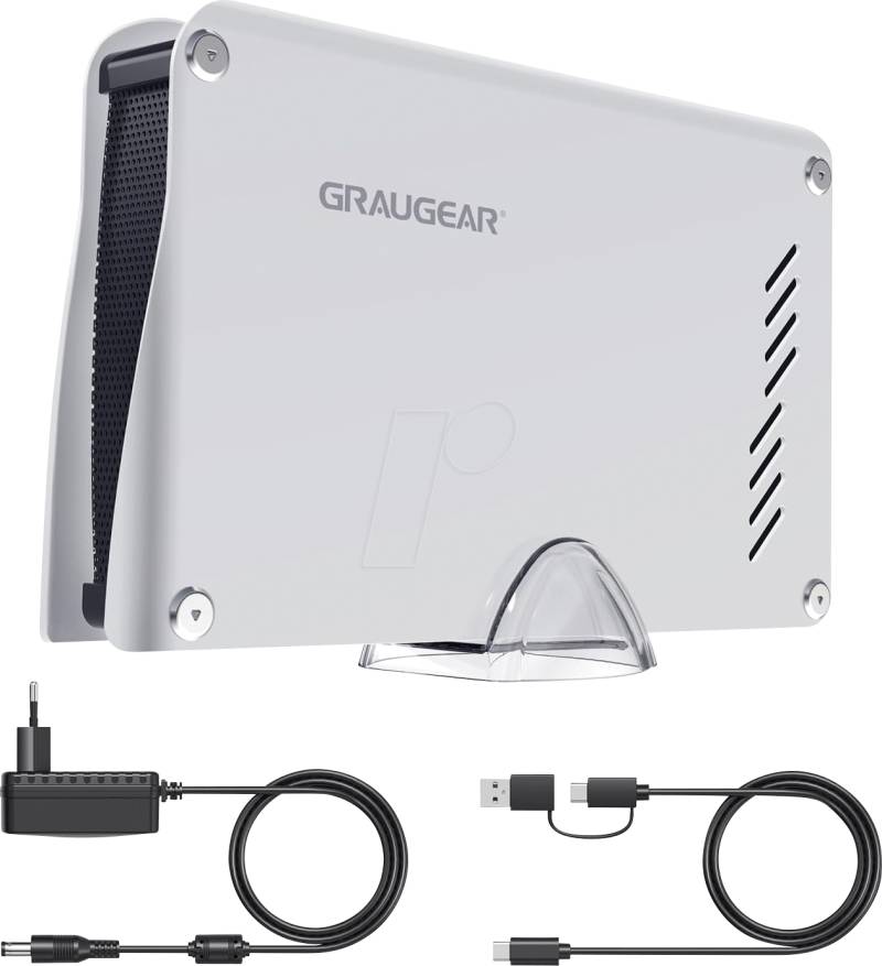 GG 18128 - GRAUGEAR Gaming Festplatte, 12 TB, USB 3.0 von GRAUGEAR