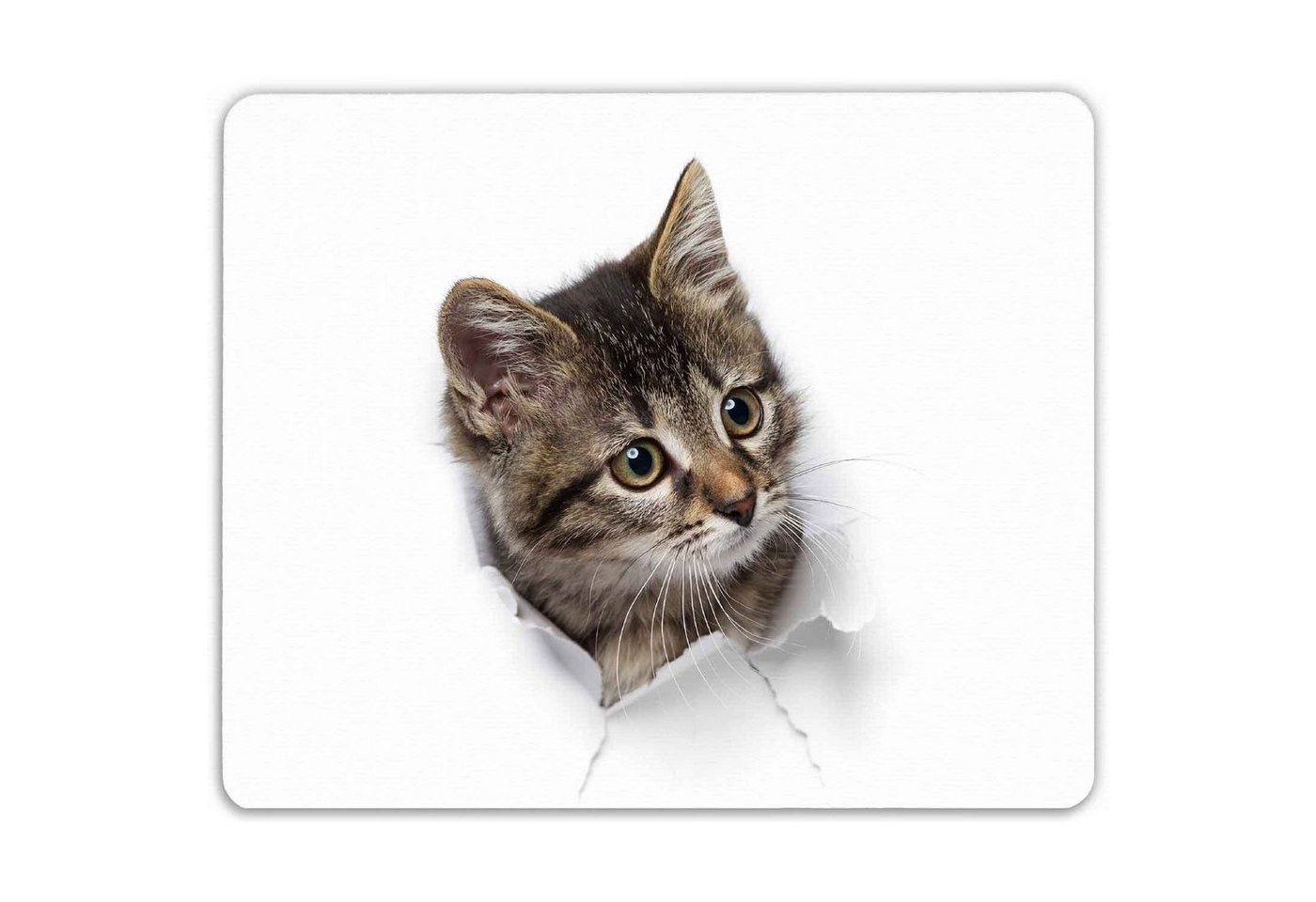 GRAVURZEILE Mauspad im Katzen Design - Bedrucktes Mousepad -, Geschenk für Familie & Freunde von GRAVURZEILE