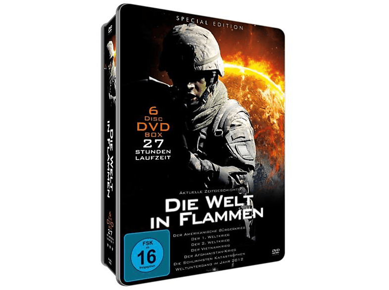 Welt in Flammen - LTD Deluxe Metallbox (6 DVDs) DVD von GREAT MOVIE