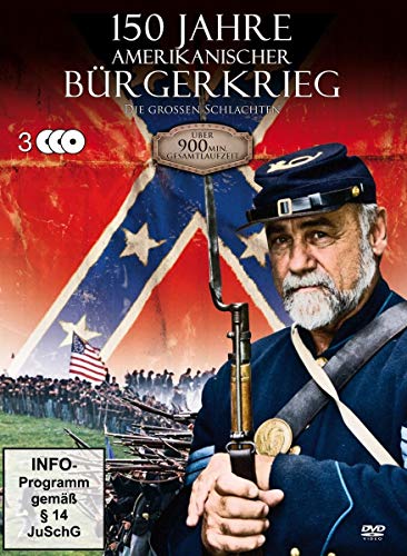 150 Jahre amerikanischer Bürgerkrieg [3 DVDs] von GREAT MOVIES