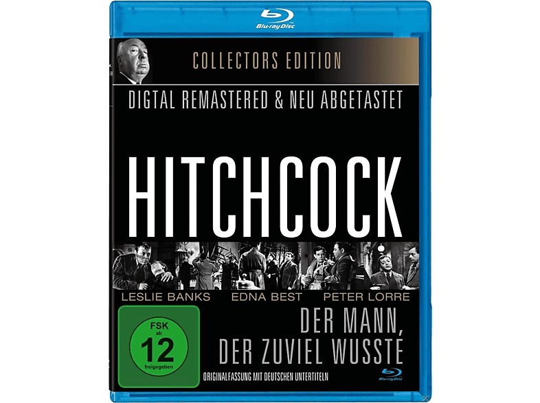 Der Mann der zuviel wusste Blu-ray Der Mann der zuviel wusste Blu-ray von GREAT MOVIES