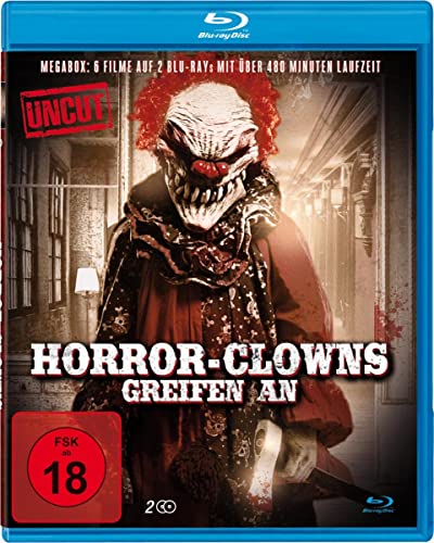 Horror-Clowns greifen an (Box-Edition mit 6 Filmen) [Blu-ray] von GREAT MOVIES