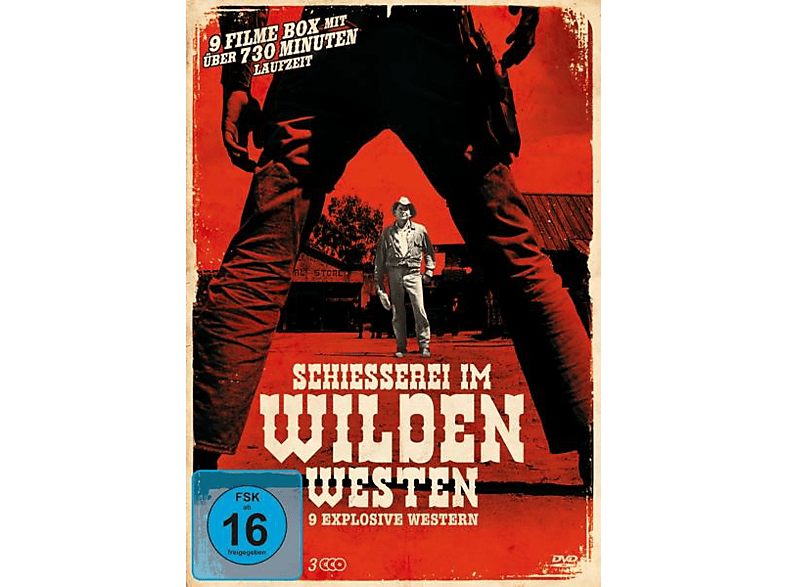 Schießerei im Wilden Westen-9 explosive Western DVD von GREAT MOVIES