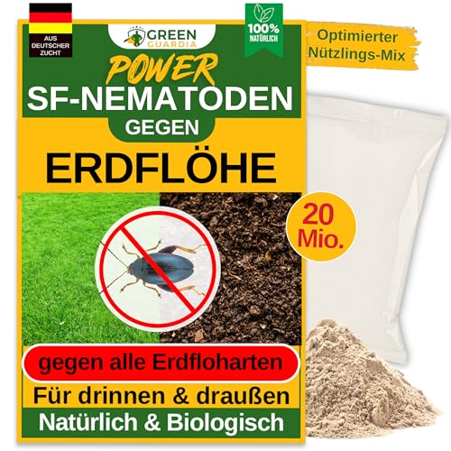 GREEN GUARDIA Super SF-Nematoden gegen Erdflöhe – 20 Mio. für 40m² - Biologisches Mittel zur effektiven Ameisen Bekämpfung – Umweltfreundlich, chemiefrei, einfache Anwendung GREEN GUARDIA Super SF-Nematoden gegen Erdflöhe – 20 Mio. für 40m² - Biologisches Mittel zur effektiven Ameisen Bekämpfung – Umweltfreundlich, chemiefrei, einfache Anwendung von GREEN GUARDIA