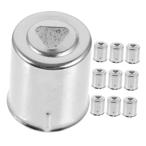 GREENADSCAPE 10St Magnetron-Emitter Mikrowelle Rundloch-Magnetronkappe Austausch der Magnetronkappen Ofenzubehör Teile für Ofenmagnetronkappen Ofen ersatz Küchenzubehör Eisen Silver GREENADSCAPE 10St Magnetron-Emitter Mikrowelle Rundloch-Magnetronkappe Austausch der Magnetronkappen Ofenzubehör Teile für Ofenmagnetronkappen Ofen ersatz Küchenzubehör Eisen Silver von GREENADSCAPE