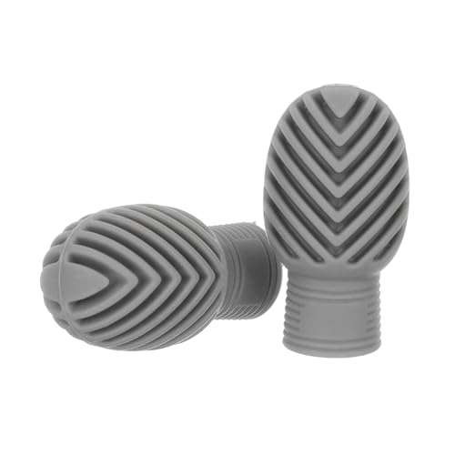 GREENADSCAPE 2 Stück Drumstick Schutz Drumstick Kopf Schutzhülle Geräuschunterdrückende Silikon Drum Dämpfer Spitzen Stick Zubehör Drumstick Dämpfer Schutzkappe Drum Dämpfer Pads Drumstick von GREENADSCAPE