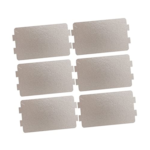 GREENADSCAPE Mikrowelle Abdeckung 6 Stück Mikrowellen Glimmerflocken Glimmerplatte Mikrowellen Wellenleiter Abdeckung Mikrowellenherd Ersatzteile Mikrowellen Crisper Mikrowellen Platten Abdeckung GREENADSCAPE Mikrowelle Abdeckung 6 Stück Mikrowellen Glimmerflocken Glimmerplatte Mikrowellen Wellenleiter Abdeckung Mikrowellenherd Ersatzteile Mikrowellen Crisper Mikrowellen Platten Abdeckung von GREENADSCAPE