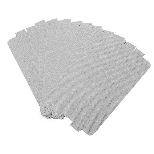 GREENADSCAPE 10er-pack Hitzebeständige Pad-glimmerplatten Für Mikrowellenherde Isolierplatten Für Mikrowellengeräte Ersatz-mikrowellenplatten von GREENADSCAPE