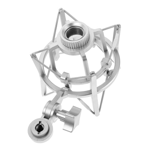 GREENADSCAPE Mikrofon-zubehör – Mikrofonhalter Aus Metall für Aufnahmen – Universal-stoßdämpferhalterung für Spinnen-mikrofonklemme von GREENADSCAPE